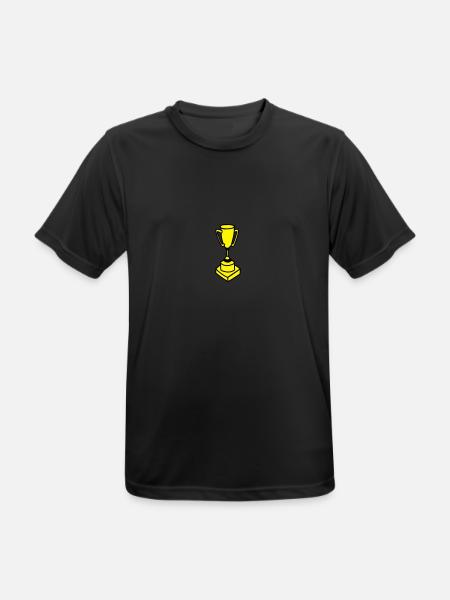 Trophy - Men's Breathable T-Shirt - black