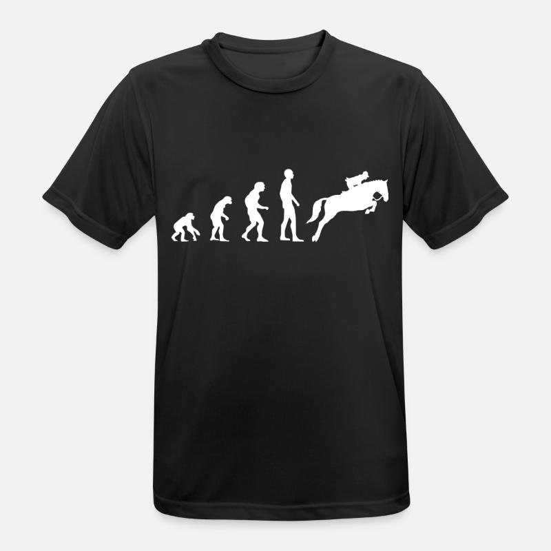 Evolution Saut d'obstacles - T-shirt respirant Homme - noir