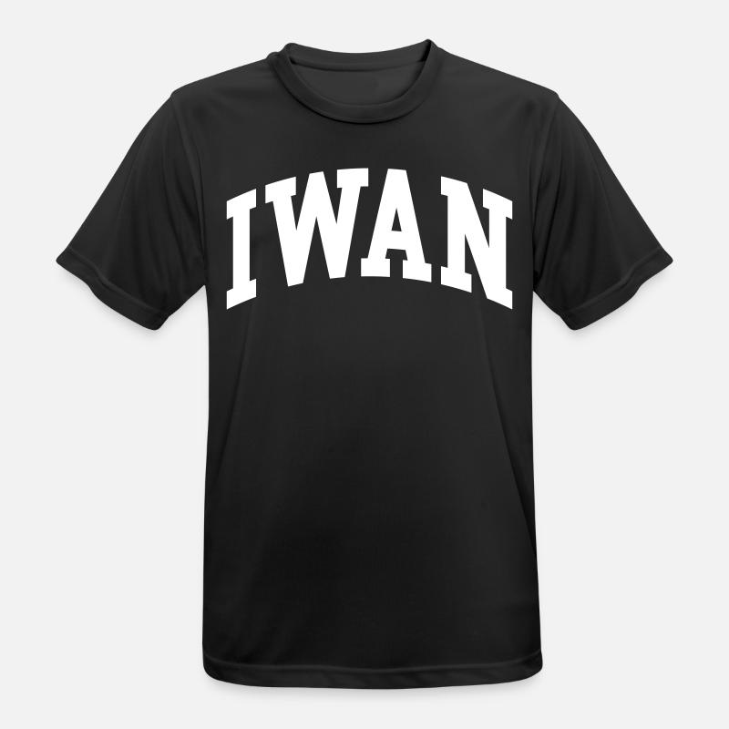 Ivan - Men's Breathable T-Shirt - black