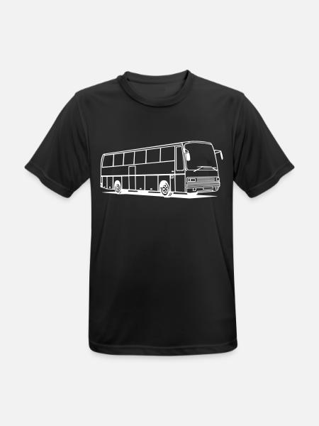 S 215 HD - Männer T-Shirt atmungsaktiv - Schwarz