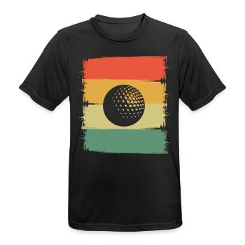 Gulf - Men's Breathable T-Shirt - black - Front - AI Model Male 178 light (178cm)