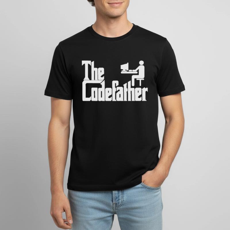 Le cadeau de codage PC Codefather Programmer T-shirt respirant Homme