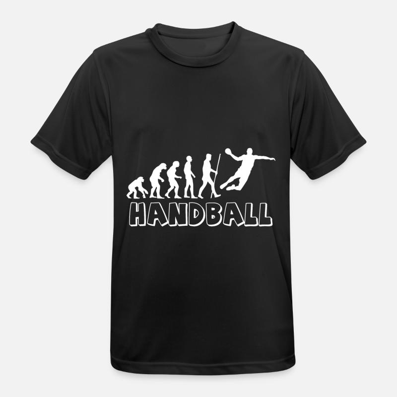 Handball Evolution - Men's Breathable T-Shirt - black