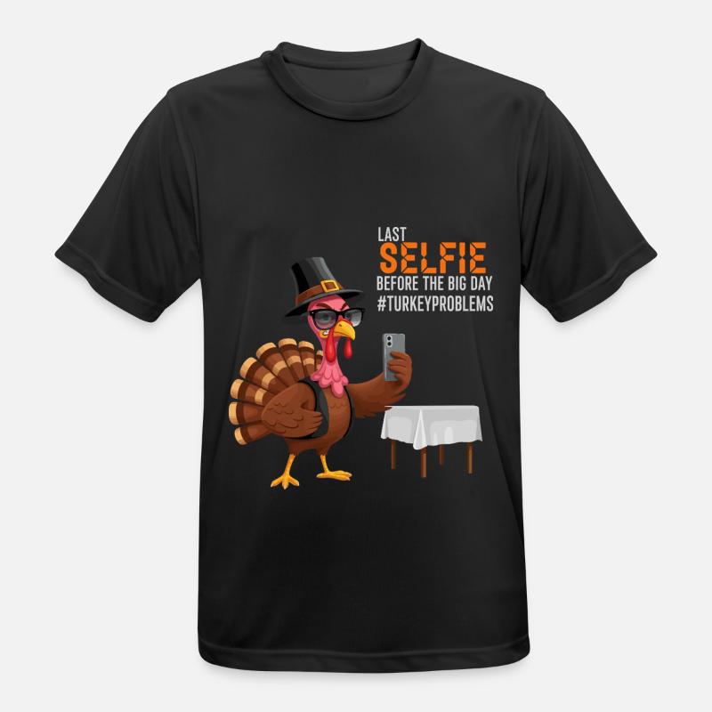 Turkey Problems - Männer T-Shirt atmungsaktiv - Schwarz