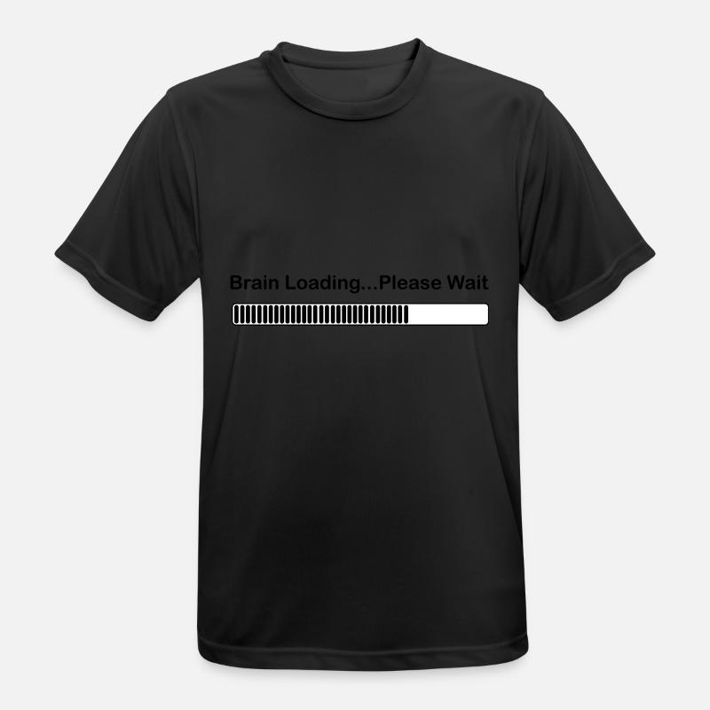 brainloading - Men's Breathable T-Shirt - black
