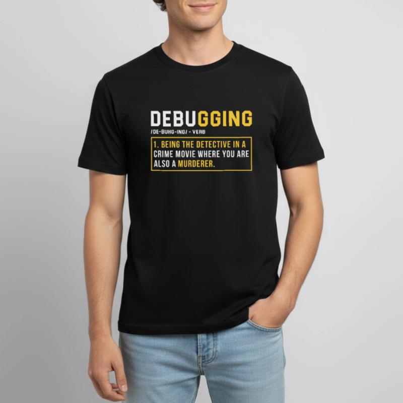 Debugging Programming Programmer Gift Men's Breathable T-Shirt