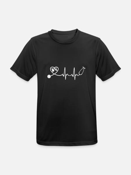 Tierarzt T-Shirt & Geschenkidee - Männer T-Shirt atmungsaktiv - Schwarz