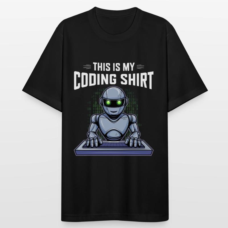 Coding Robot | Programmer Developer Gift Men's Breathable T-Shirt