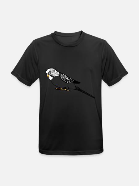 perruche - T-shirt respirant Homme - noir