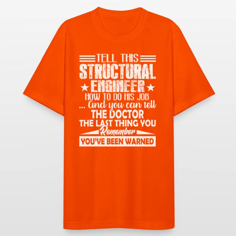 Structural Engineer Funny Structural Engineer Men's Breathable T-Shirt
