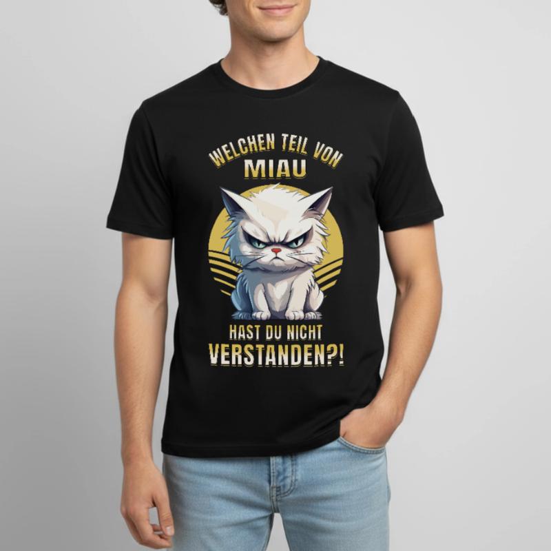 Cat, Grumpy, Grumpy, Grumpy, Meow, Funny Men's Breathable T-Shirt