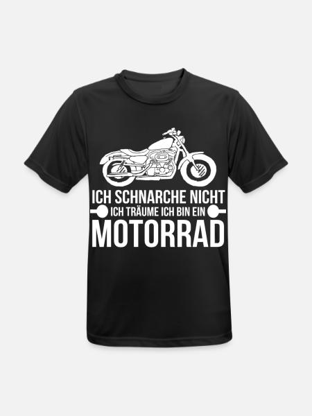 motorcyclist - Men's Breathable T-Shirt - black