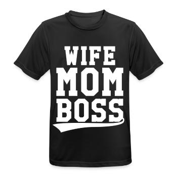 Meilleure maman - T-shirt respirant Homme - noir - Devant - AI Model Male 178 light (178cm)