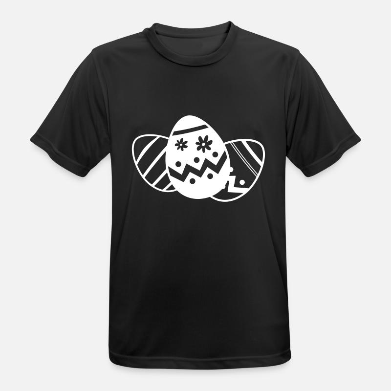 Easter Egg Eggs Easter Eggs - Men's Breathable T-Shirt - black