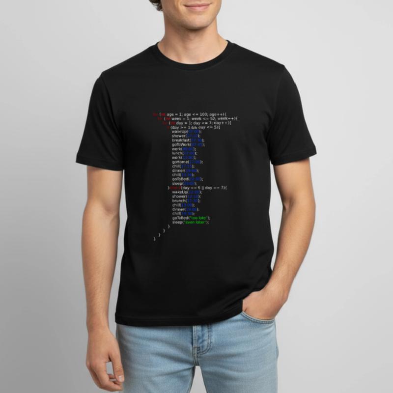 My Life -- Java Code Männer T-Shirt atmungsaktiv