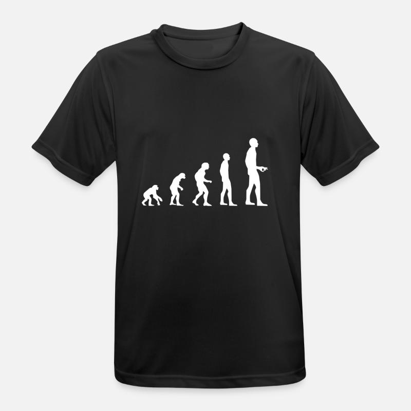 Evolution - Men's Breathable T-Shirt - black