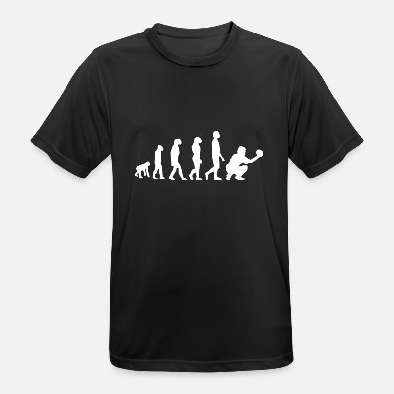 Evolution Baseball - Development Line - Men's Breathable T-Shirt - black