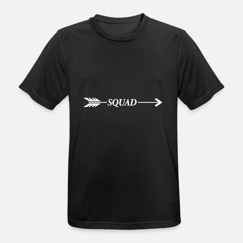 Squad Arrow - Men's Breathable T-Shirt - black