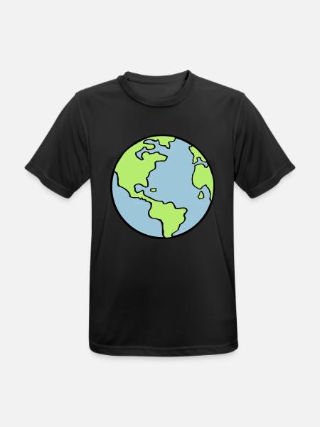 erde_002 - Men's Breathable T-Shirt - black