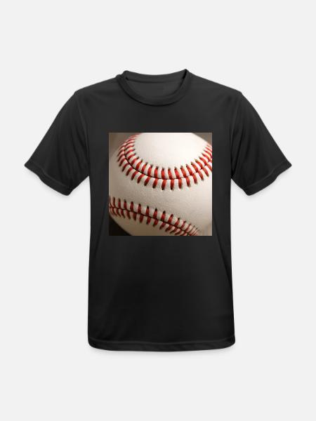 Baseball - Men's Breathable T-Shirt - black