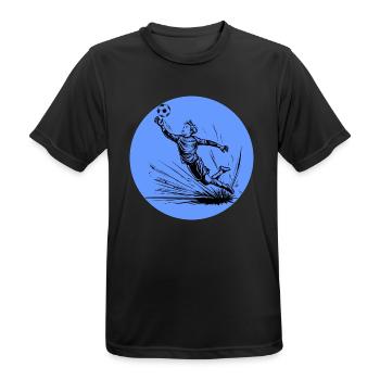 Goalkeeper - Men's Breathable T-Shirt - black - Front - AI Model Male 178 light (178cm)