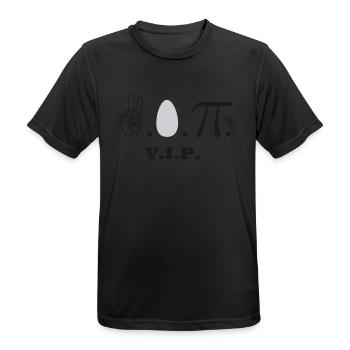 VIP - T-shirt respirant Homme - noir - Devant - AI Model Male 178 light (178cm)