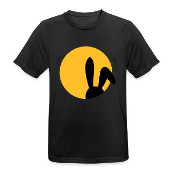 Je t'aime j'aime toi ma petite amie - petit ami - T-shirt respirant Homme - noir - Devant - AI Model Male 178 light (178cm)