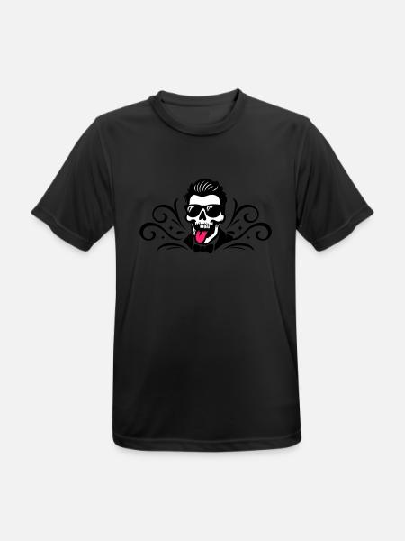 Skull Groom Jga - Men's Breathable T-Shirt - black