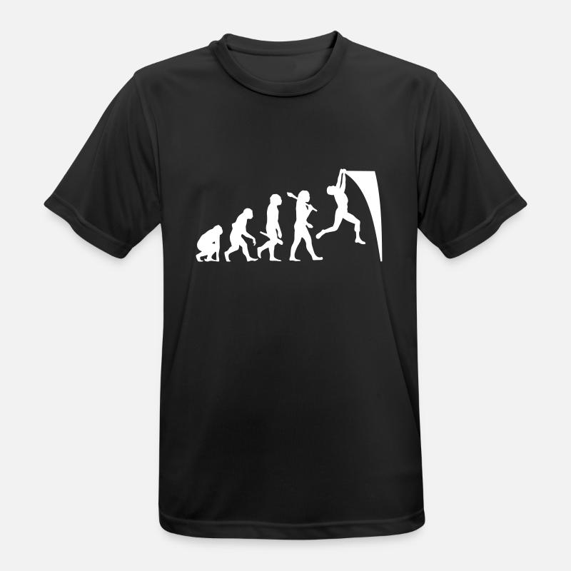 Ninja Warrior Evolution - Männer T-Shirt atmungsaktiv - Schwarz