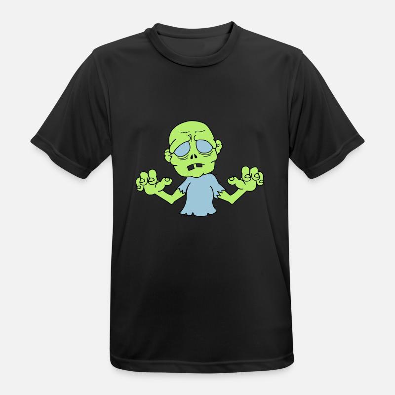 (zombie_2) - Männer T-Shirt atmungsaktiv - Schwarz