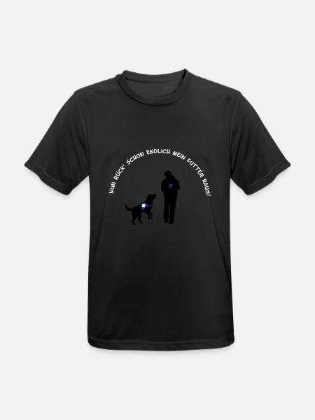 Rescue Dog - Men's Breathable T-Shirt - black