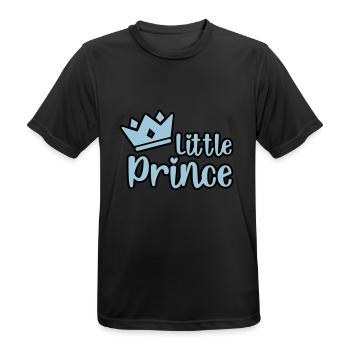 lt. prince - Männer T-Shirt atmungsaktiv - Schwarz - Vorne - AI Model Male 178 light (178cm)