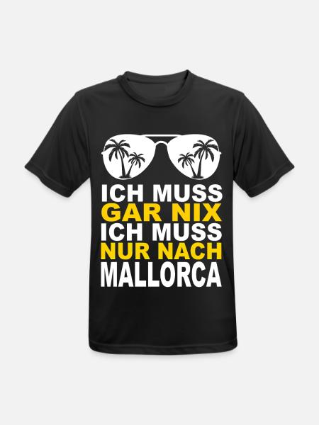Mallorca Mallorca Urlaub Jga Mallorca Party - Männer T-Shirt atmungsaktiv - Schwarz