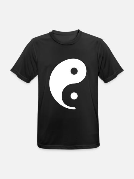 YIN & YANG - just 01 - Men's Breathable T-Shirt - black