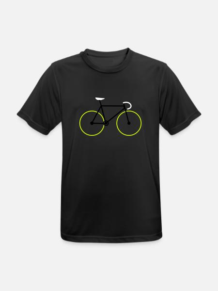 rennrad f3 - Männer T-Shirt atmungsaktiv - Schwarz