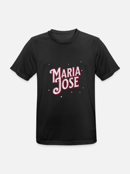 Maria Jose name personalized - Men's Breathable T-Shirt - black