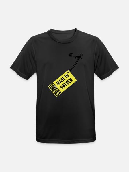 Made in Sweden - Men's Breathable T-Shirt - black