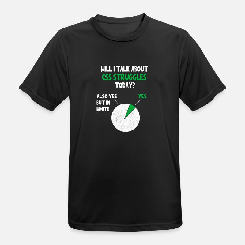 Programmierer Webentwickler Programmierer Werde ich über F sprechen - Männer T-Shirt atmungsaktiv - Schwarz