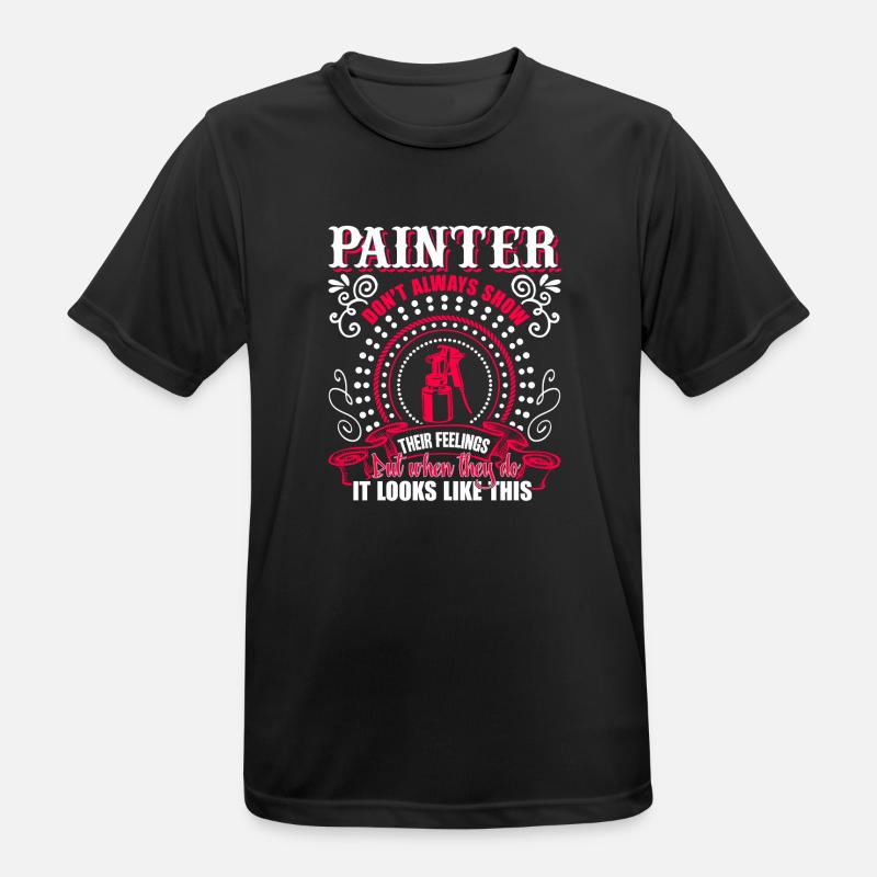 Painter Awesome Painter - Men's Breathable T-Shirt - black