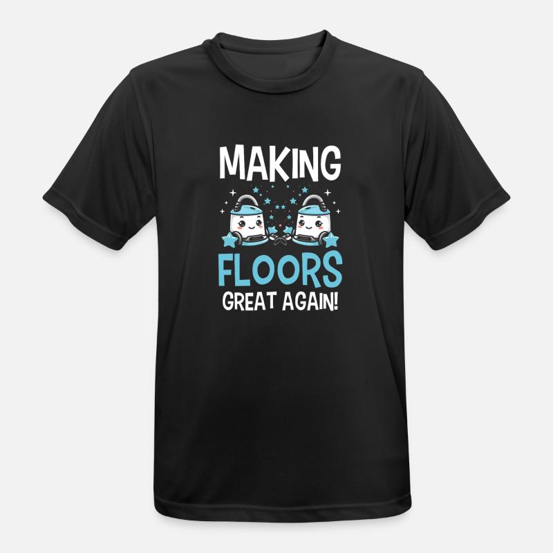 Cleaning Lover Cleaner - Men's Breathable T-Shirt - black