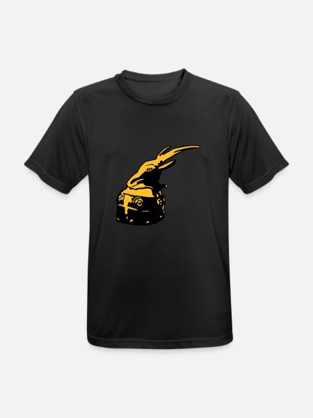 Albanischer Helm von Skanderbeg Tirana Albanien - Männer T-Shirt atmungsaktiv - Schwarz