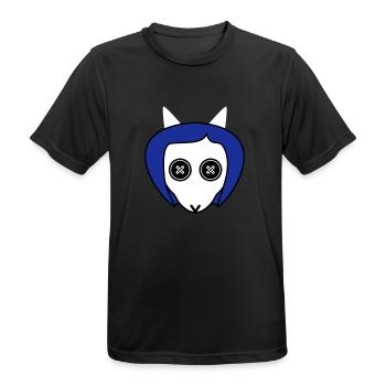 Other Ekuroeil - Men's Breathable T-Shirt - black - Front - AI Model Male 178 light (178cm)