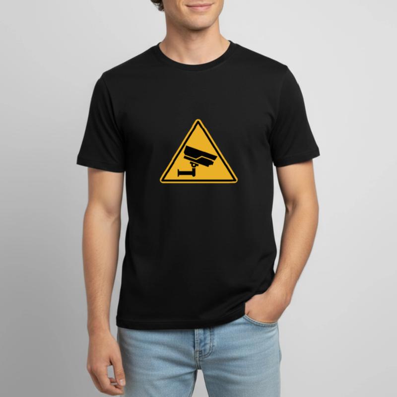 caméra de sécurité caméra de sécurité T-shirt respirant Homme