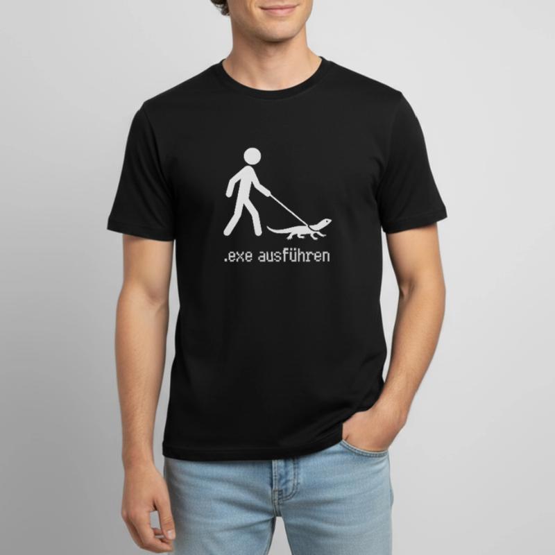 EXE Run Admin Computer Scientist Programmer Men's Breathable T-Shirt