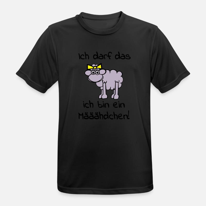 maeaeaehdchen_darf_das_3f - Men's Breathable T-Shirt - black