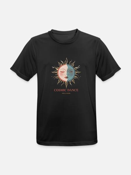 Cosmic Dance Spiritual Gift - Men's Breathable T-Shirt - black