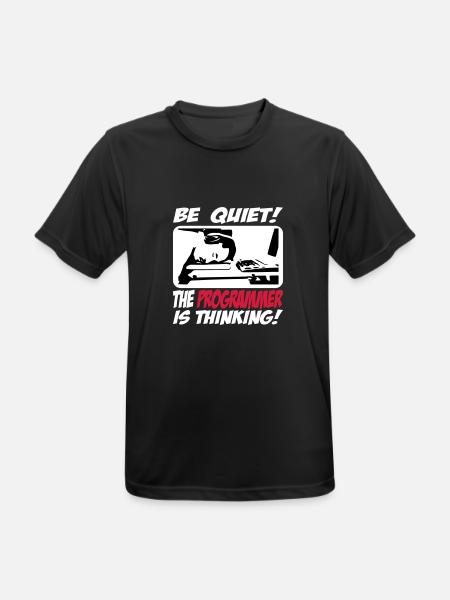 theprogrammer_3c - T-shirt respirant Homme - noir