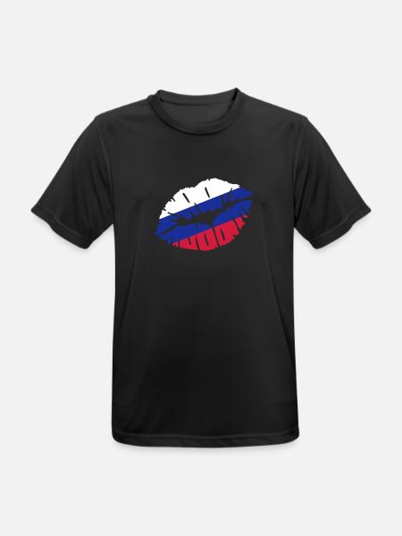 Russie - T-shirt respirant Homme - noir