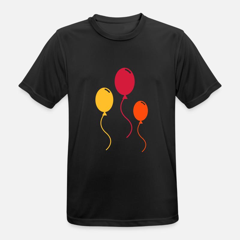 BALLOONS - Men's Breathable T-Shirt - black
