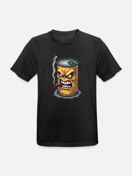 Tin - Men's Breathable T-Shirt - black